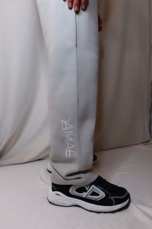 GREY OPENLEAG JOGGER