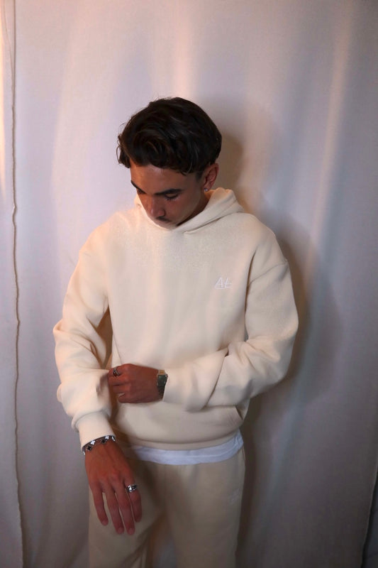 BEIGE HOODIE