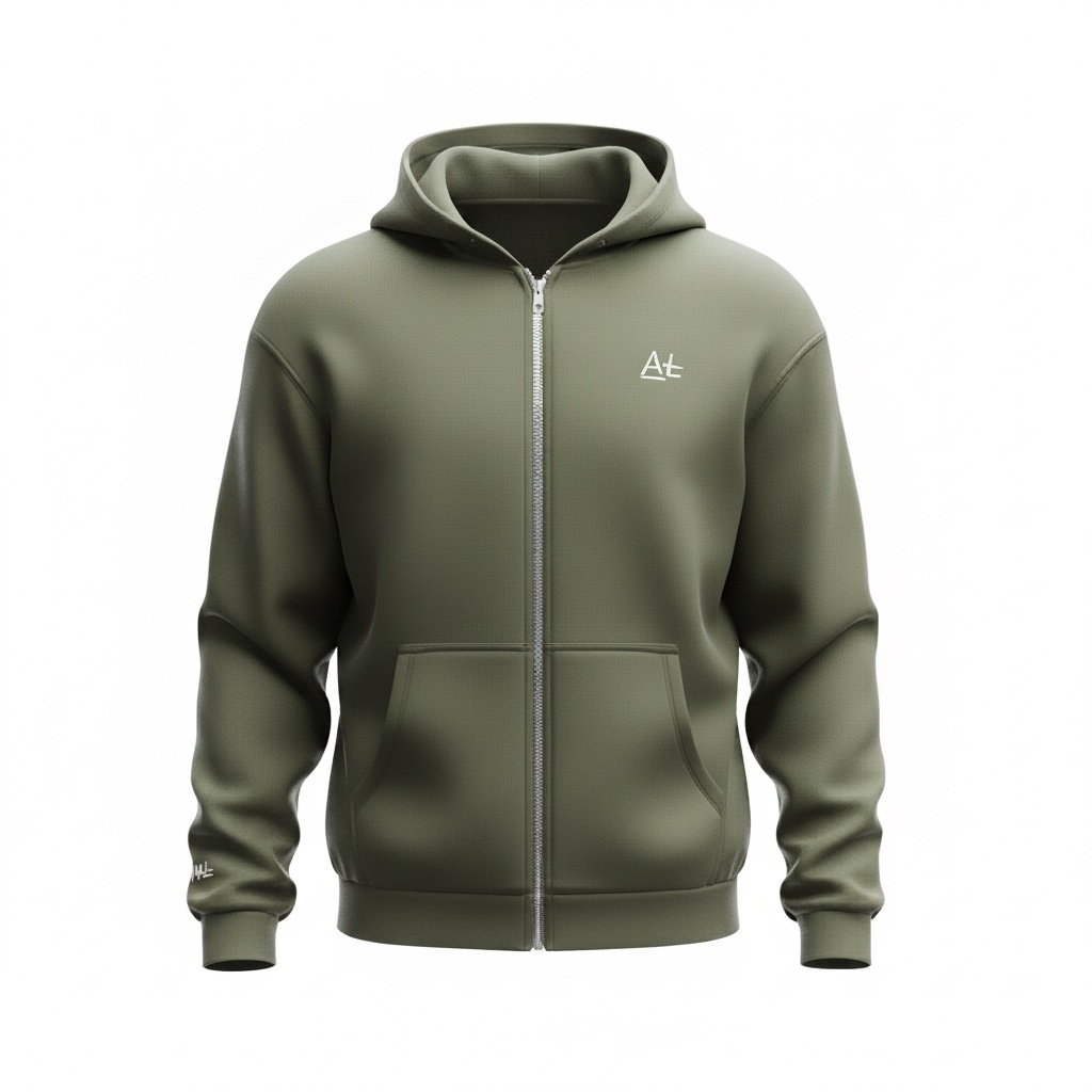 1st Collection AMAL "ZIPPER" olive green