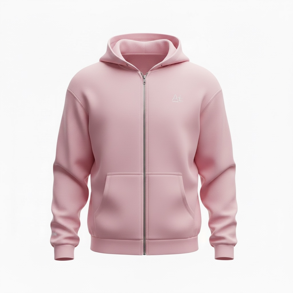 1st Collection AMAL "ZIPPER" soft pink